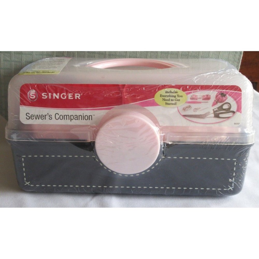 Singer Sewer's Companion Case Box 60207 Over 100 Pieces Included Factory Sealed